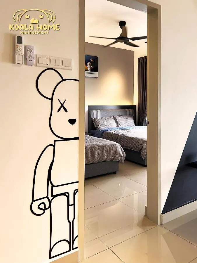 New!! I Bali B2806 I Video Games I Board Games I 2-5Pax I Kaws Black Golden I 5Minjonker Malacca Appartement