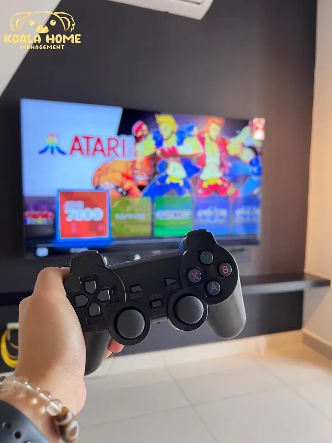 New!! I Bali B2806 I Video Games I Board Games I 2-5Pax I Kaws Black Golden I 5Minjonker Malacca Appartement